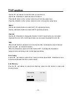 Preview for 20 page of Polaroid FDM-0700A Operating Manual