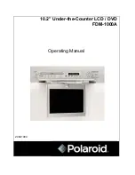 Polaroid FDM-1000A Operating Manual preview