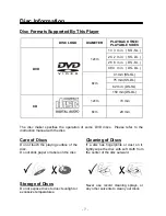 Preview for 7 page of Polaroid FDX-0700T Operating Manual