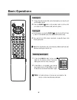 Предварительный просмотр 19 страницы Polaroid FLM-1511 Operating Manual