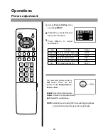 Предварительный просмотр 21 страницы Polaroid FLM-1511 Operating Manual