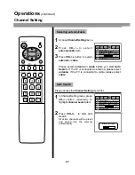 Предварительный просмотр 29 страницы Polaroid FLM-1511 Operating Manual