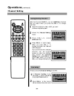 Предварительный просмотр 30 страницы Polaroid FLM-1511 Operating Manual