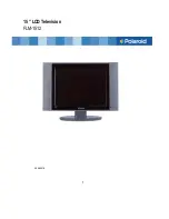 Polaroid FLM 1512 - 15" LCD TV User Manual предпросмотр