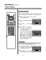 Предварительный просмотр 20 страницы Polaroid FLM 2011 - LCD Tv Operating Manual