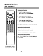 Предварительный просмотр 21 страницы Polaroid FLM 2011 - LCD Tv Operating Manual