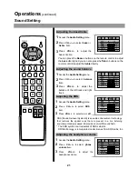 Предварительный просмотр 24 страницы Polaroid FLM 2011 - LCD Tv Operating Manual