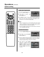 Предварительный просмотр 26 страницы Polaroid FLM 2011 - LCD Tv Operating Manual