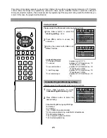 Предварительный просмотр 28 страницы Polaroid FLM 2011 - LCD Tv Operating Manual