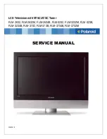 Preview for 1 page of Polaroid FLM-2632 - 26" LCD TV Service Manual