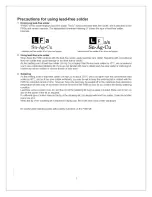 Preview for 3 page of Polaroid FLM-2632 - 26" LCD TV Service Manual