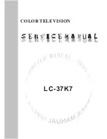 Polaroid FLM 3701 - 37" LCD TV Service Manual preview