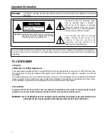 Preview for 4 page of Polaroid FLM-3701 Operating Manual