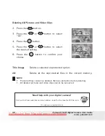 Preview for 66 page of Polaroid I1035 - Digital Camera - Compact User Manual