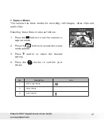 Preview for 17 page of Polaroid I1037 - Digital Camera - Compact User Manual