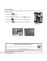 Preview for 19 page of Polaroid I1037 - Digital Camera - Compact User Manual