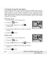 Preview for 46 page of Polaroid I1037 - Digital Camera - Compact User Manual