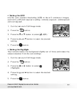 Preview for 51 page of Polaroid I1037 - Digital Camera - Compact User Manual