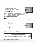 Preview for 83 page of Polaroid I1037 - Digital Camera - Compact User Manual