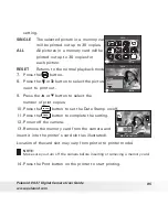 Preview for 85 page of Polaroid I1037 - Digital Camera - Compact User Manual