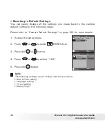 Preview for 30 page of Polaroid i531 - Digital Camera - Compact User Manual