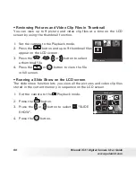 Preview for 60 page of Polaroid i531 - Digital Camera - Compact User Manual