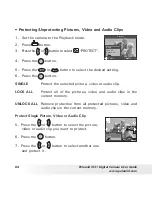 Preview for 64 page of Polaroid i531 - Digital Camera - Compact User Manual