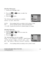 Preview for 73 page of Polaroid i531 - Digital Camera - Compact User Manual