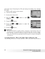 Preview for 82 page of Polaroid i531 - Digital Camera - Compact User Manual