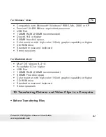 Preview for 87 page of Polaroid i531 - Digital Camera - Compact User Manual