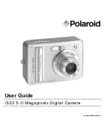 Polaroid I532 - Digital Camera - 5.0 Megapixel User Manual preview