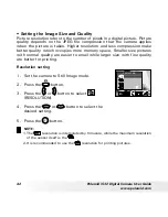 Preview for 42 page of Polaroid I532 - Digital Camera - 5.0 Megapixel User Manual