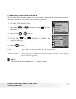 Preview for 21 page of Polaroid i631 - 6MP 3x Optical/4x Digital Zoom Camera User Manual