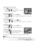 Preview for 66 page of Polaroid i631 - 6MP 3x Optical/4x Digital Zoom Camera User Manual