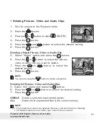 Preview for 71 page of Polaroid i631 - 6MP 3x Optical/4x Digital Zoom Camera User Manual