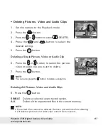 Preview for 67 page of Polaroid i735 - Digital Camera - Compact User Manual