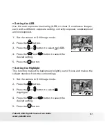 Preview for 51 page of Polaroid I836 - Digital Camera - Compact User Manual