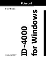 Polaroid ID-4000 User Manual preview