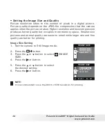 Preview for 34 page of Polaroid izone 300 User Manual