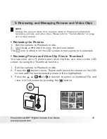 Preview for 41 page of Polaroid izone 300 User Manual