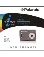 Polaroid iZone A540 User Manual preview