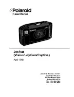 Preview for 1 page of Polaroid Joshua Captiva Service Manual