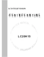 Preview for 1 page of Polaroid LC20H15 Service Manual