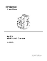 Preview for 1 page of Polaroid M402b Repair Manual