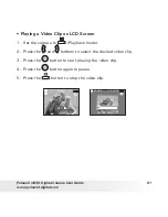 Предварительный просмотр 61 страницы Polaroid m536 User Manual