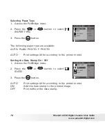 Предварительный просмотр 76 страницы Polaroid m536 User Manual