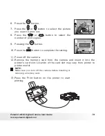 Предварительный просмотр 79 страницы Polaroid m536 User Manual