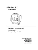 Предварительный просмотр 1 страницы Polaroid Macro 5 SLR Repair Manual