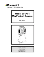 Polaroid Miniportrait 204 User Manual preview