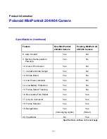 Preview for 11 page of Polaroid Miniportrait 204 User Manual